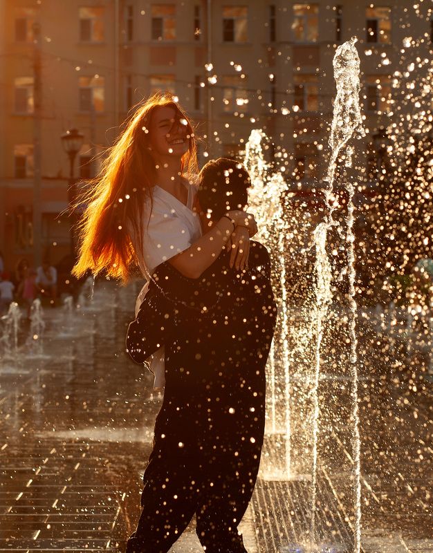 Любовь/жара/фонтаны фото превью