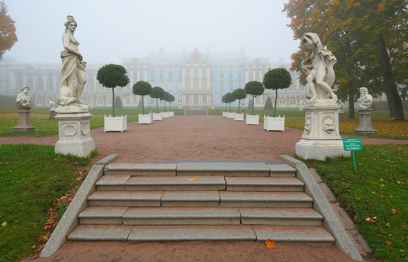 Autumn morning фото превью