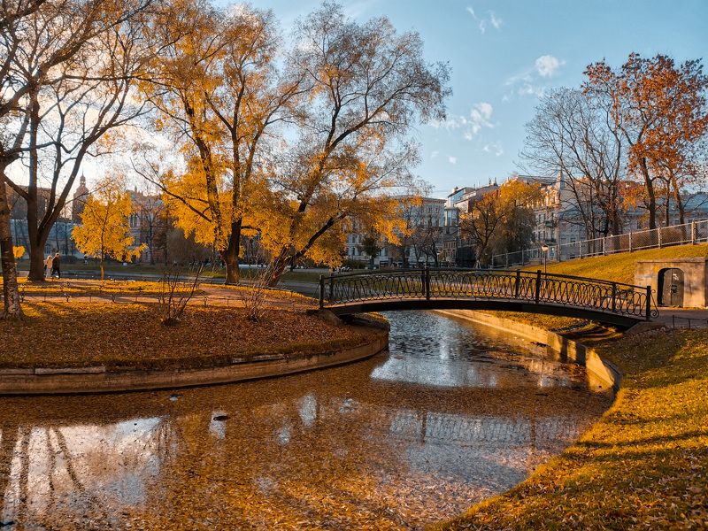 Осень в Юсуповском саду. Un an Autumn Usupov Garden фото превью