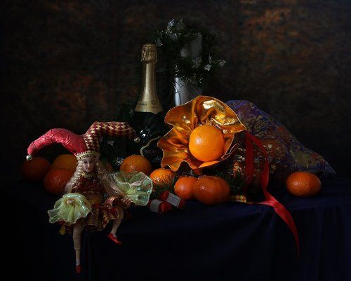 Праздник на синей скатерти