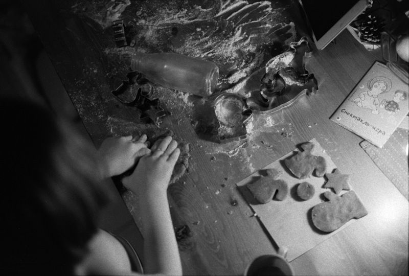 рождественское печенье фото превью