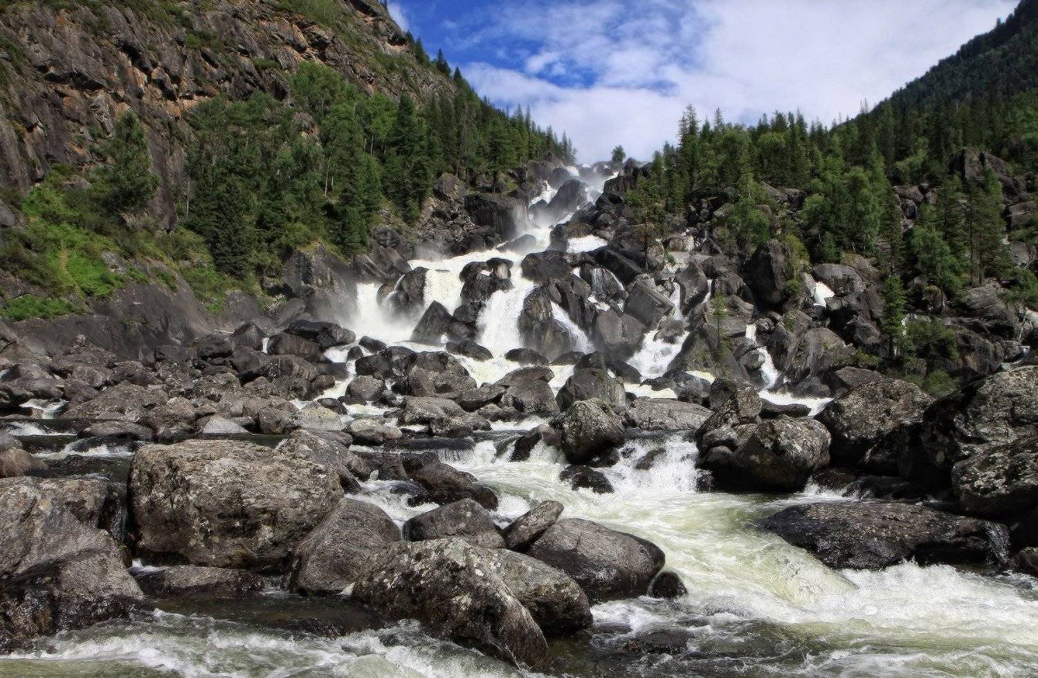алтай, горный алтай, водопад учар, Галина Хвостенко