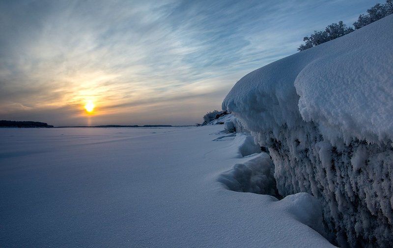 Закат на Лене фото превью