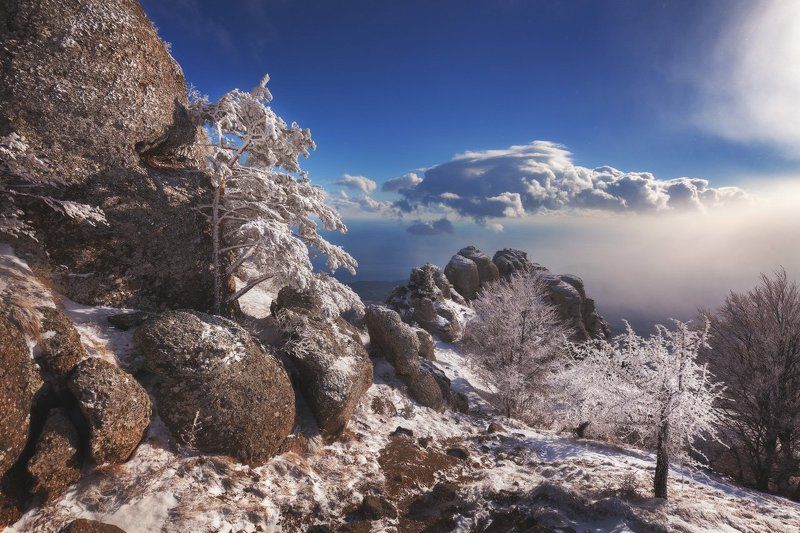 Над обрывом фото превью