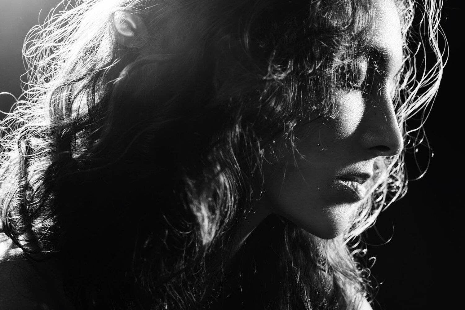 B/w, свет, студия, девушка, ч/б, pavlucios, Павел Соколов