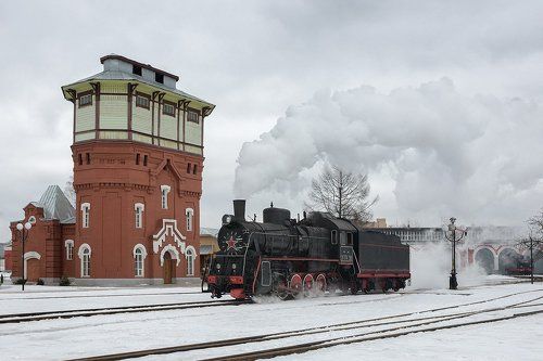 Подмосковная. Маневровые работы.