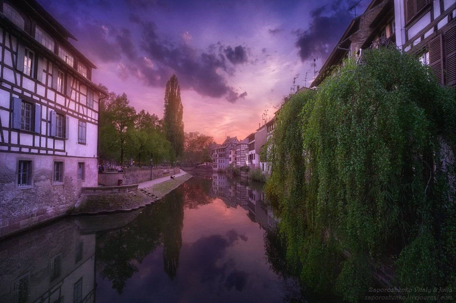 Blur, Family garden, France, Glow, La Petite France, Strasbourg, Sun, Sunlight, Sunset, Vint26, Zaporozhenko vitaly & julia, Zaporozhenko Vitaly & Julia