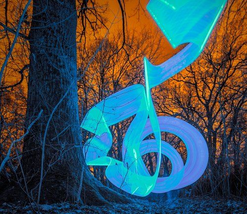 Night graffiti