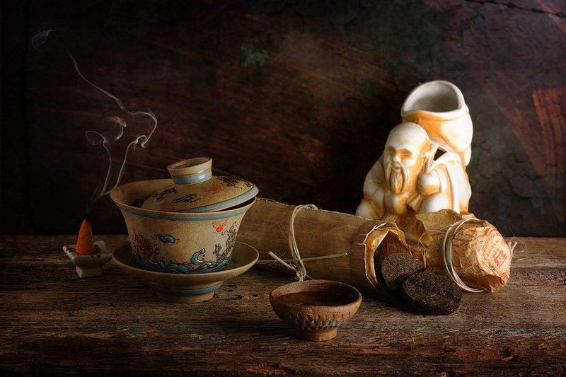 чай, история, пуэр, красный, черный, прессованный, гайвань, пиала Чайная история фото превью