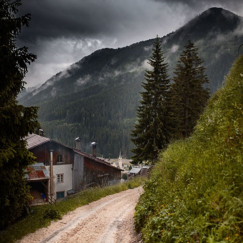Alps, Italy, Mountains, Travel Вечер фото превью