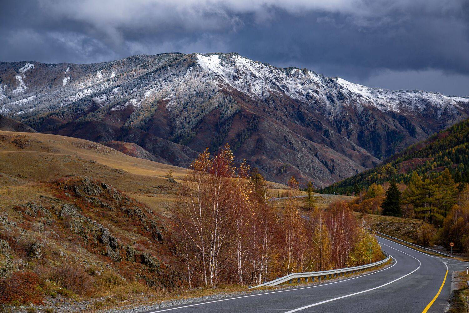 алтай. осень. горы., Евгений Дроботенко