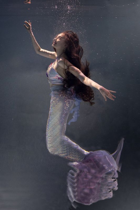 русалка, портрет, подводная съемка, сказка, фентези, девушка, уникальность Русалка фото превью