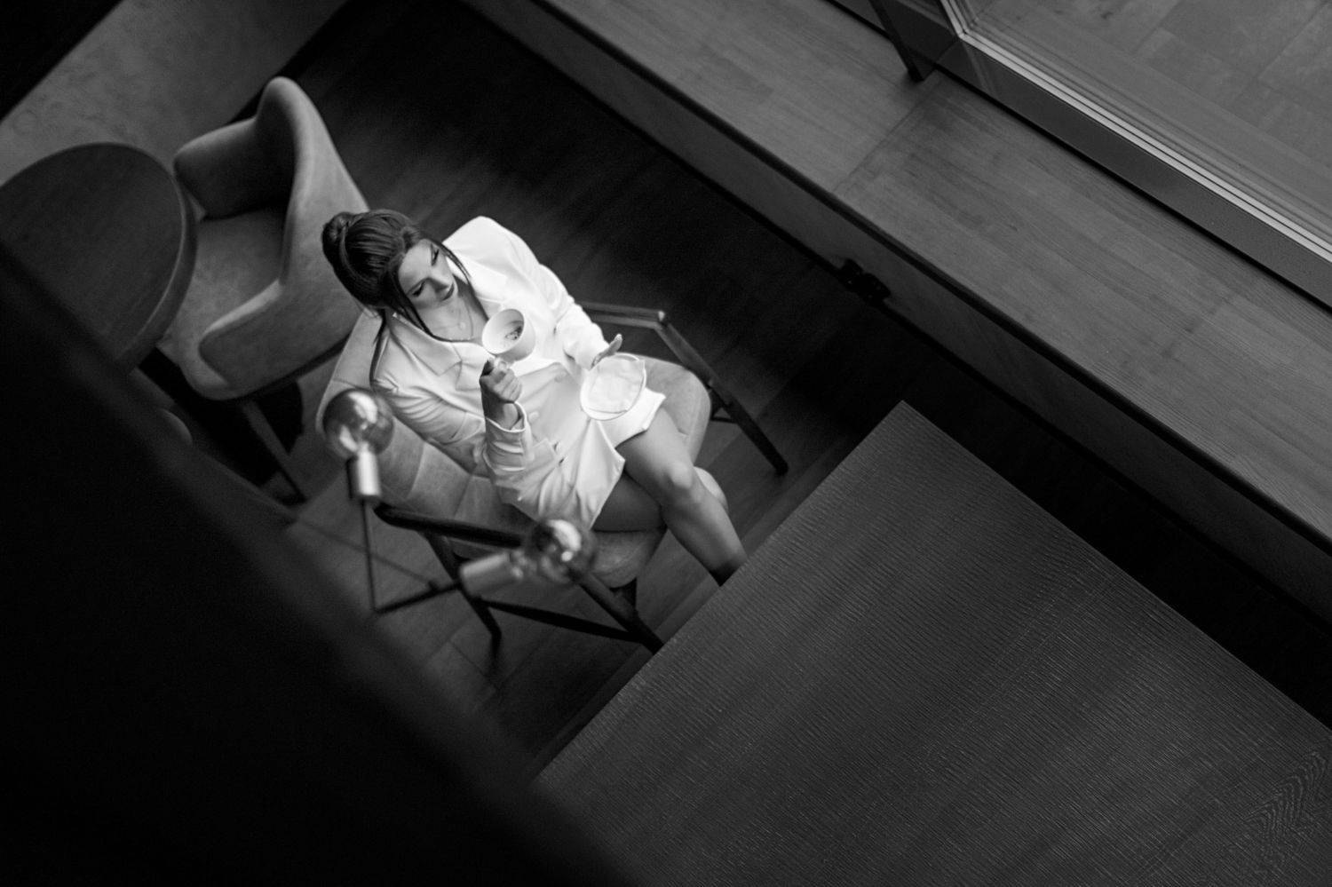 девушка, фотосессия, чб, Дёгтев Евгений