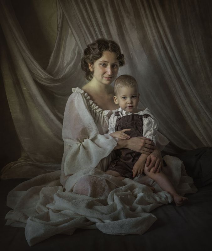 Мать и сын фото превью