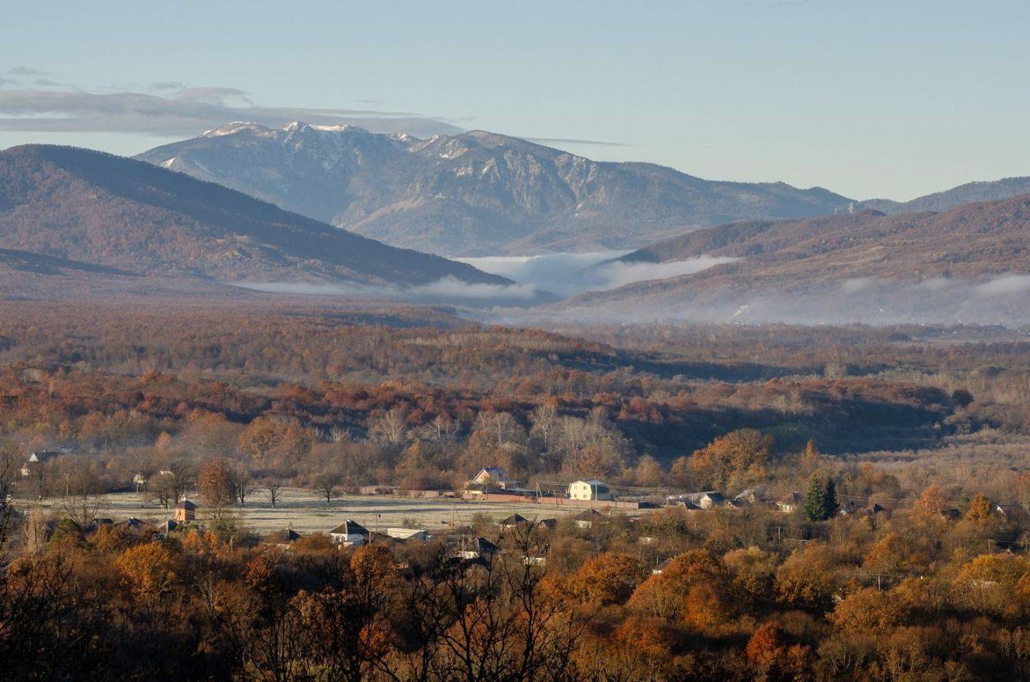осень, станица, Виктор Индюхин