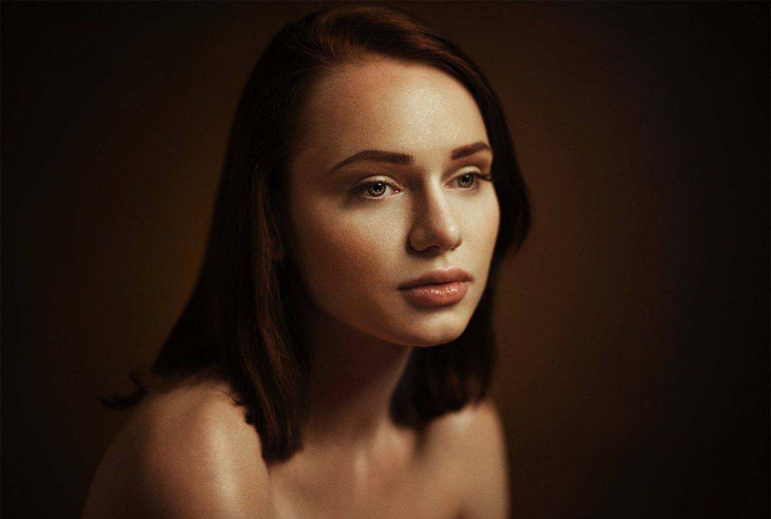 женский портрет, Денис Поликарпов