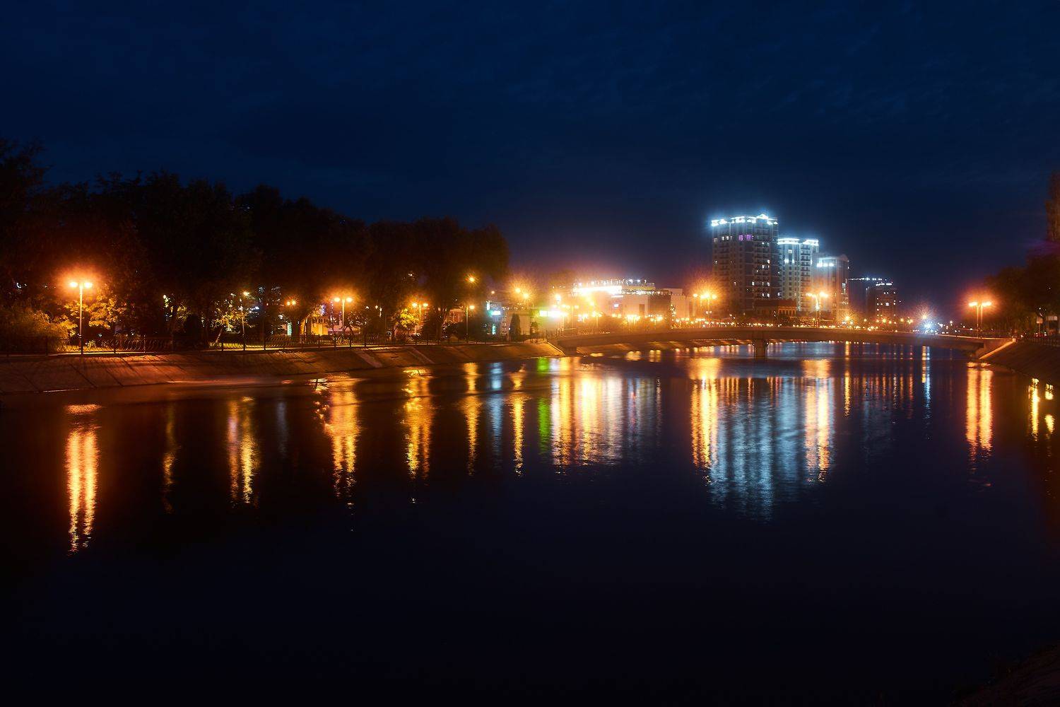 astrakhan, russia, night, long exposure, , Сторчилов Павел