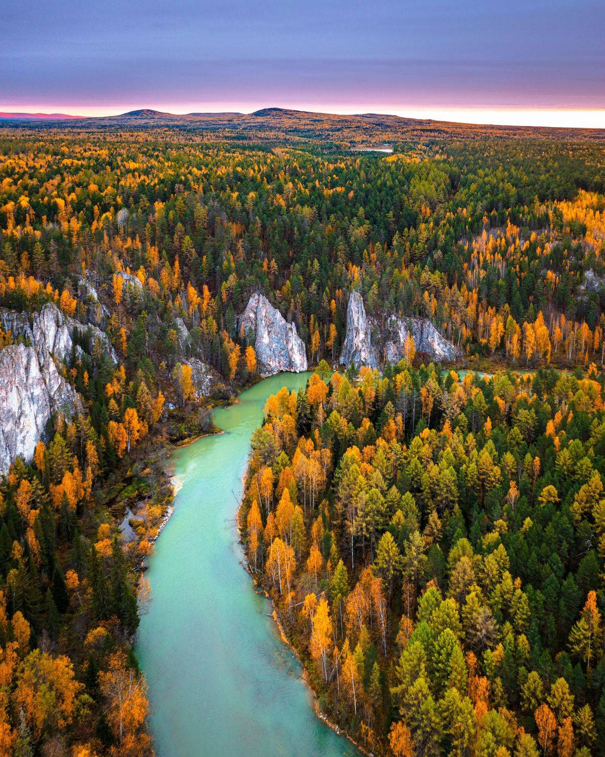 ивдель, урал, река, осень, Уфимцев Юрий