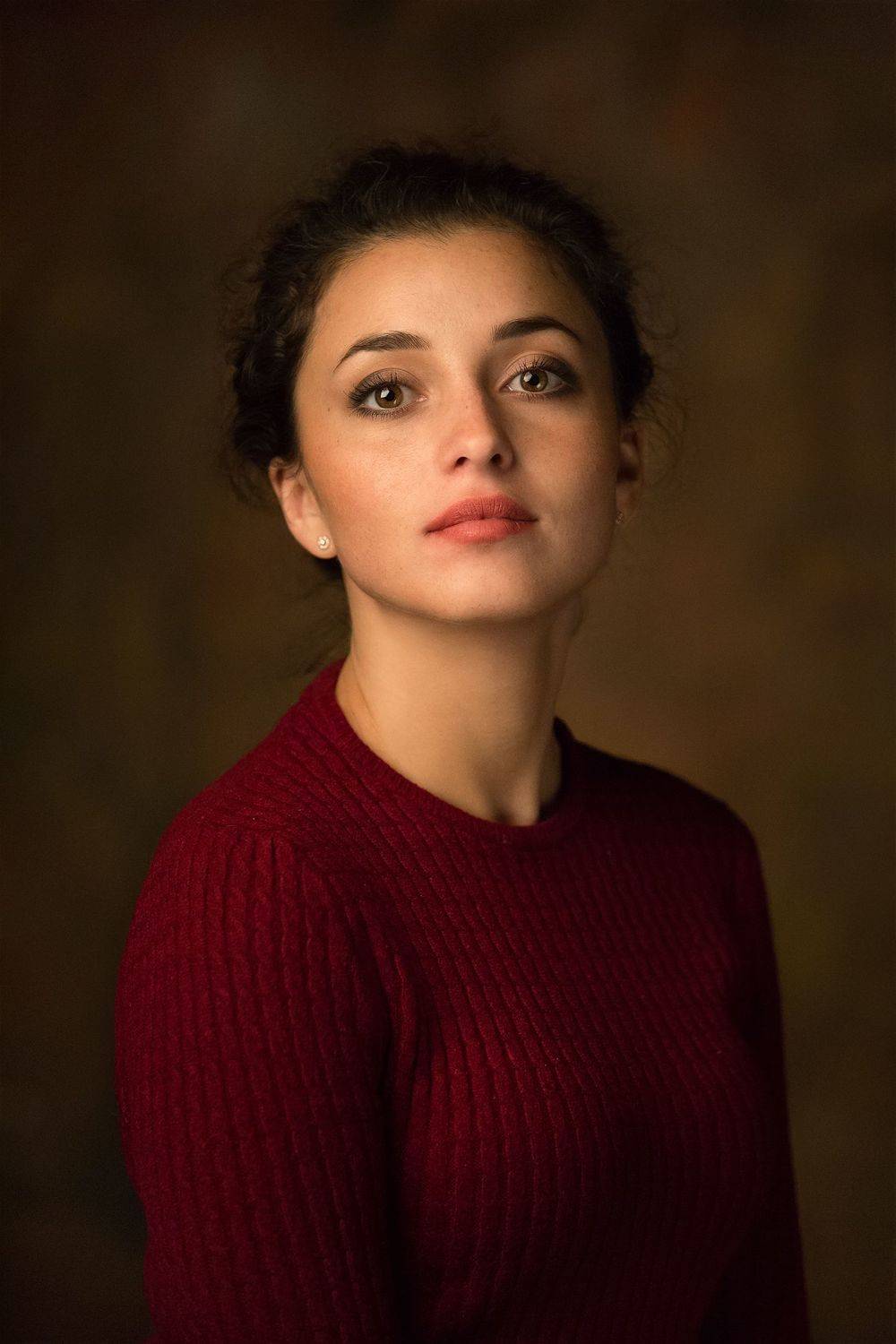 портрет, девушка, Алексей Назаров