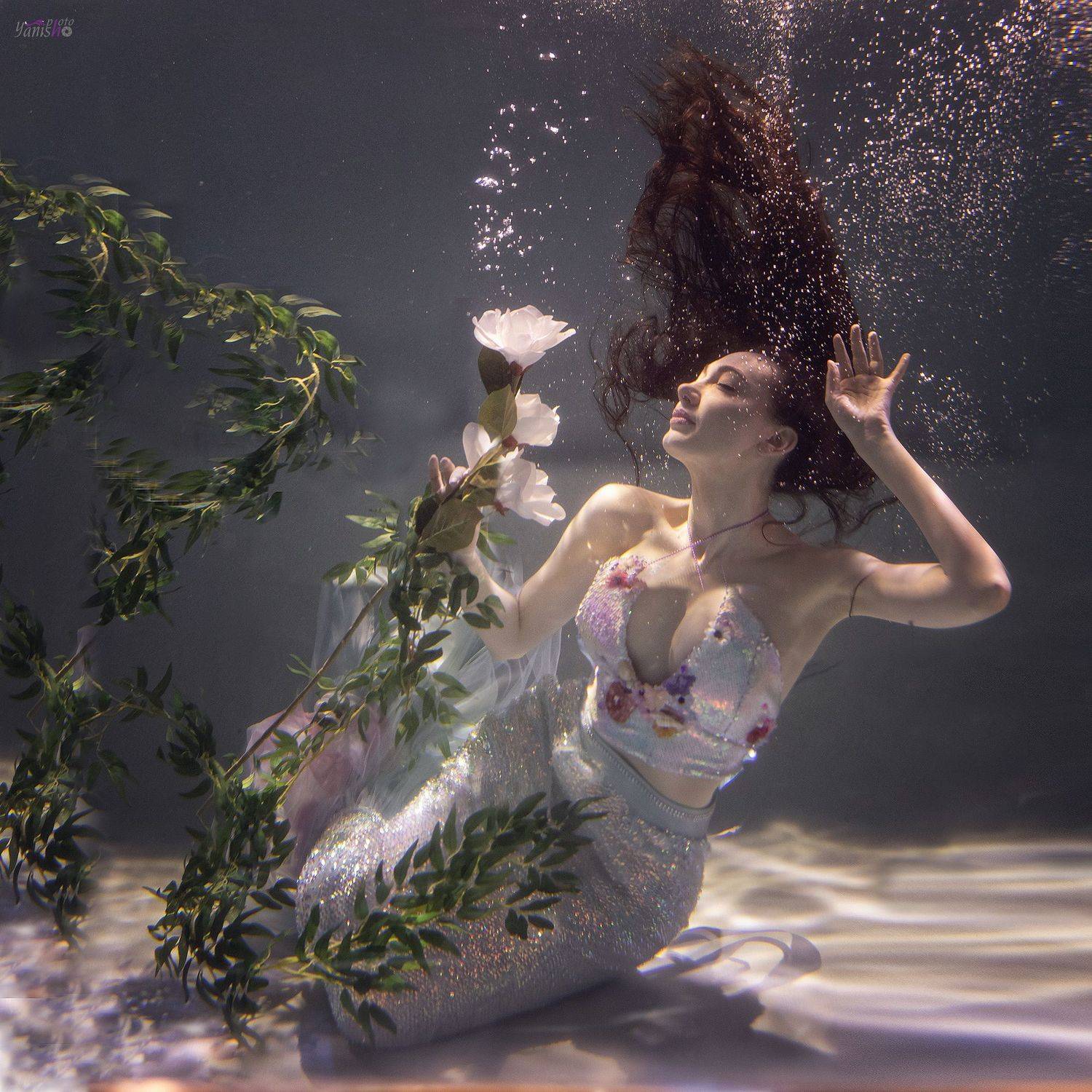 русалка, портрет, подводная съемка, сказка, фентези, девушка, уникальность, Янина Ермакова