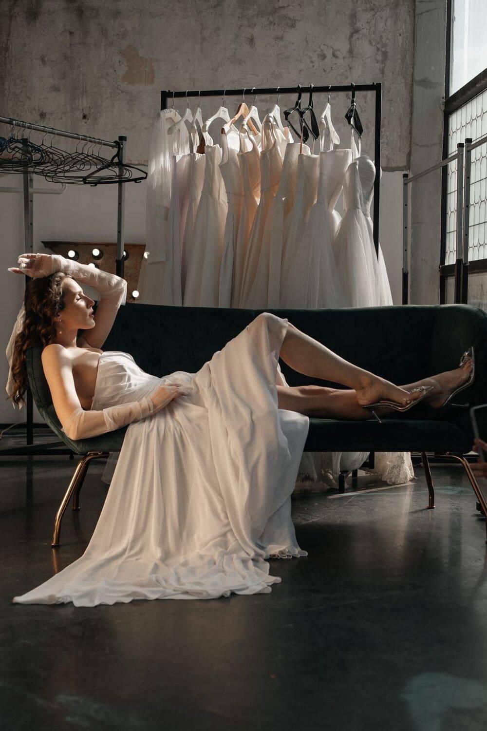 женский портрет, утро невесты, Элина Ларченкова