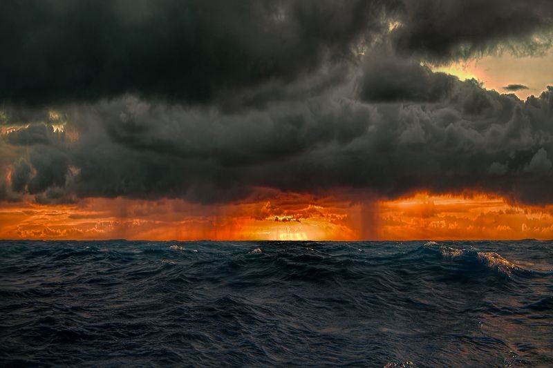 Когда океан хмурится фото превью