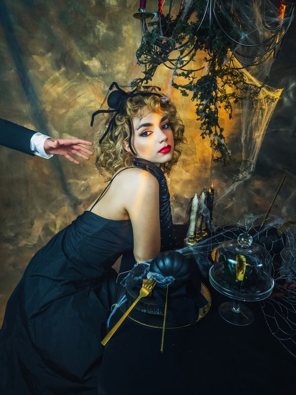 portrait, halloween Halloween dating фото превью