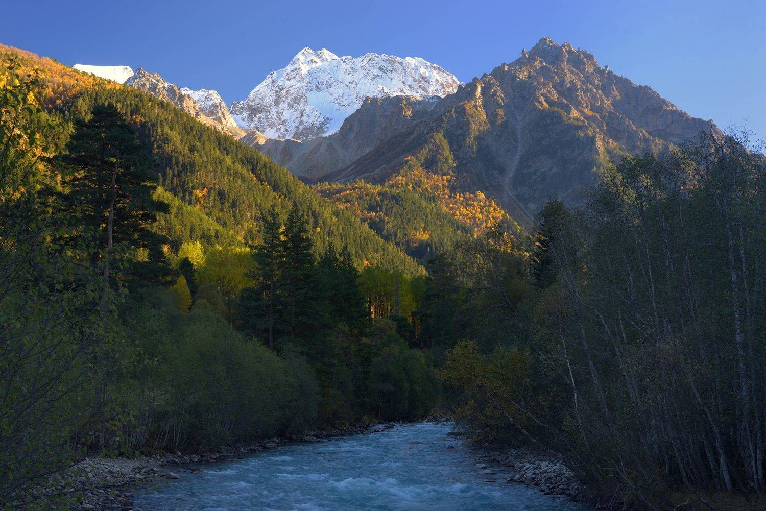 горы осень аксаут, Александр Жарников