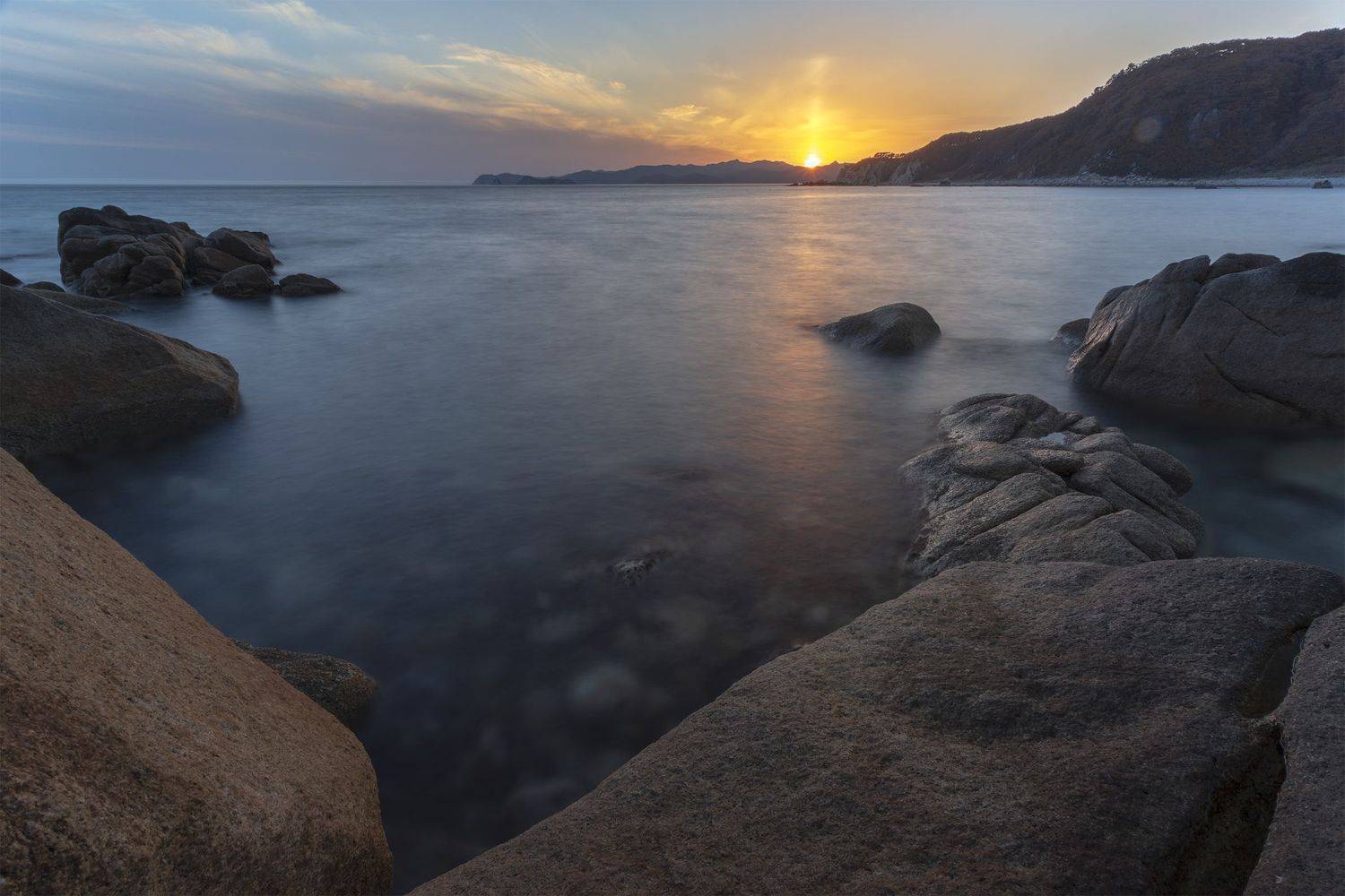 Закат, море, солнце, ALEKSANDR KUZNETSOV