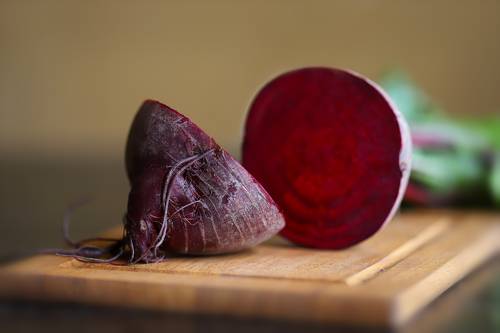 still life with red beet