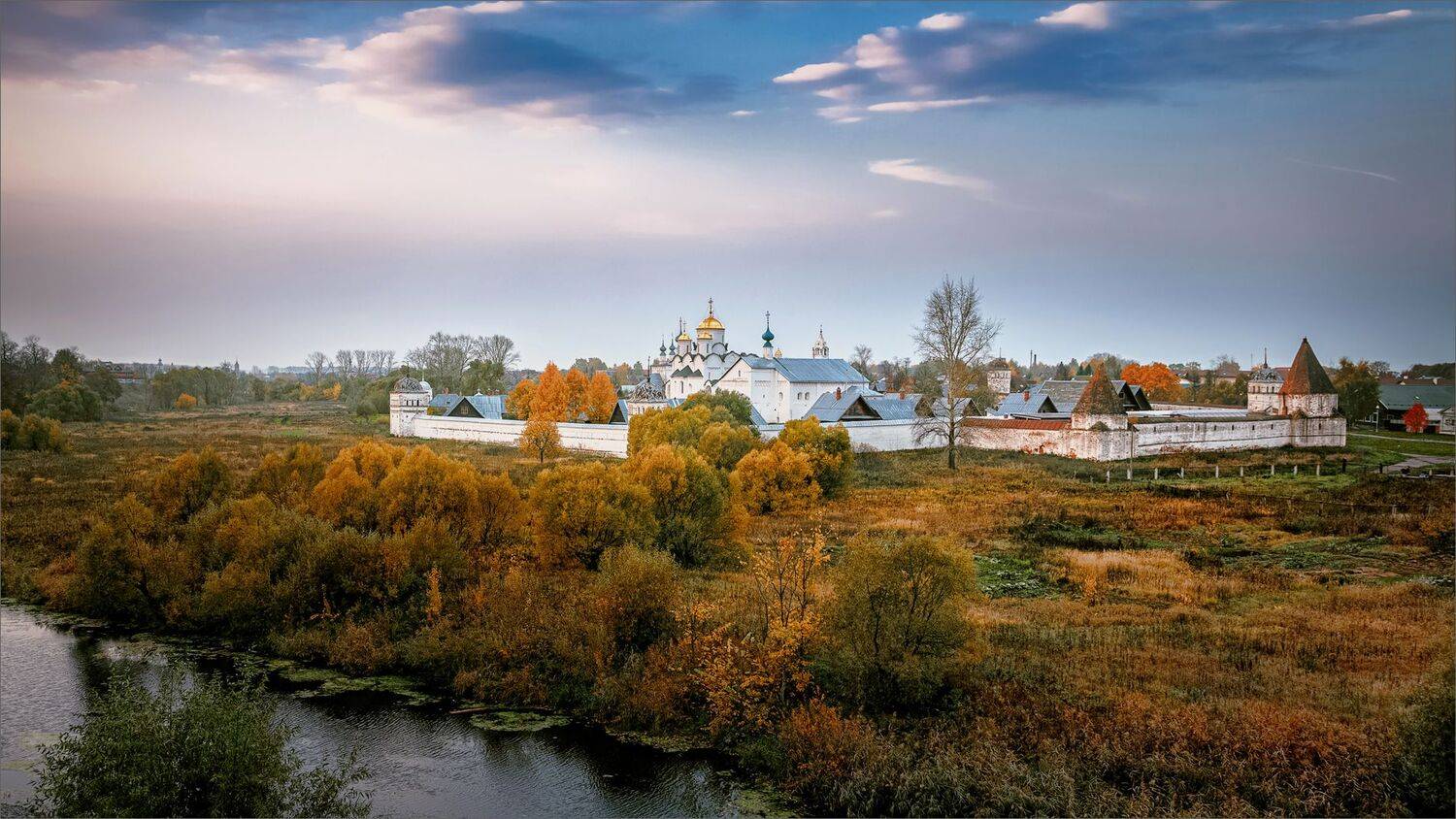 пейзаж, город, архитектура, осень, утро, храм, свет, цвет, александр никитинский, Никитинский Александр