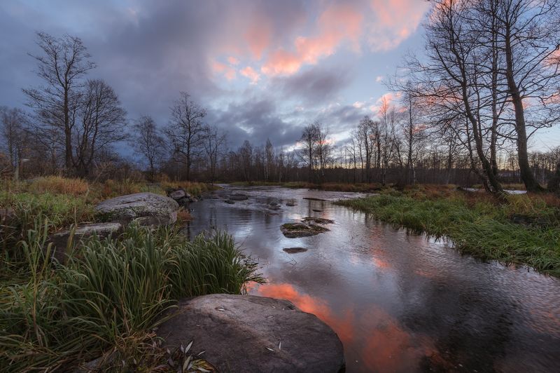 Октябрьское утро. фото превью