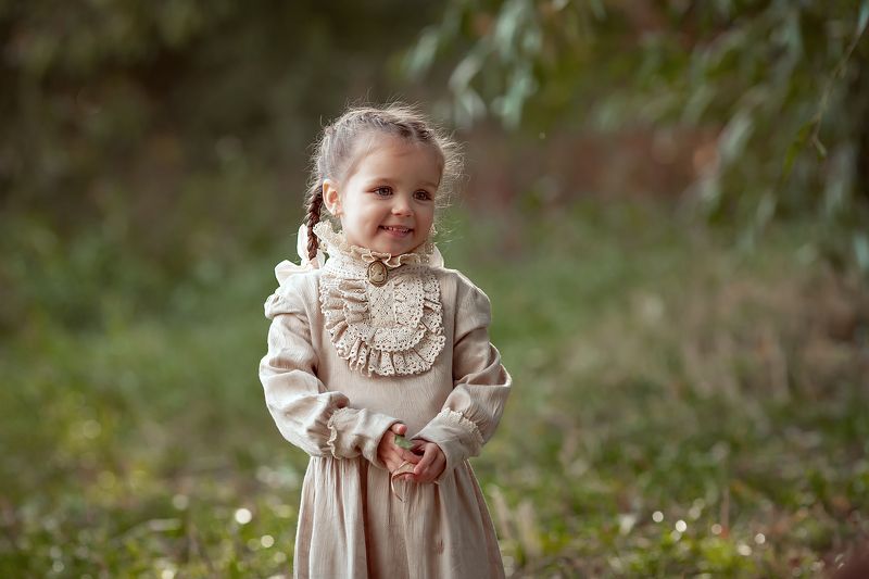 дети, ребенок, детский портрет, семейная съемка, семейный портрет, девочка, лето, на природе,  фото превью