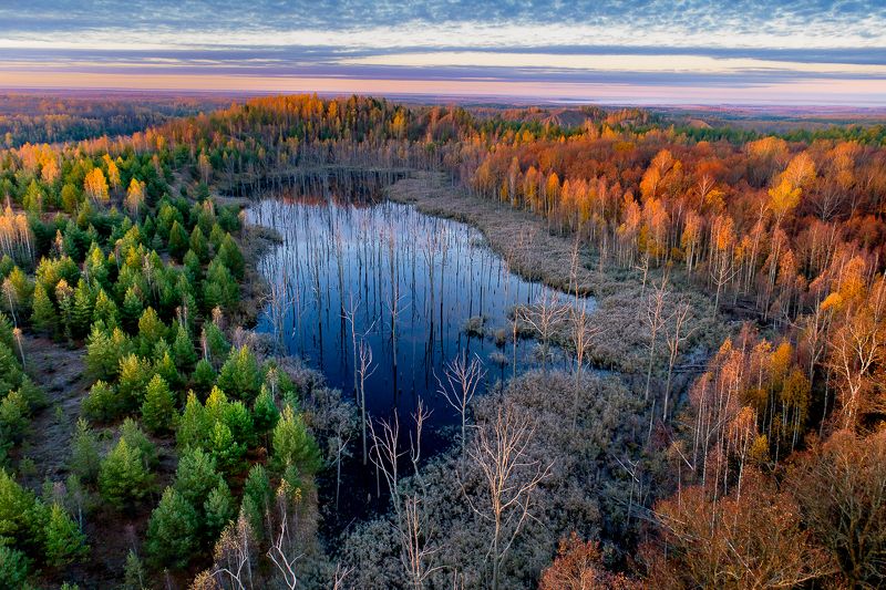 тула, суворов, озеро, карьер Мёртвое озеро. Карьеры под Суворовом. фото превью