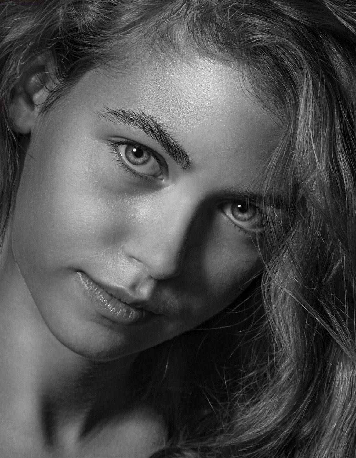 девушка., портрет., красота., глаза., улыбка, Урасов Олег