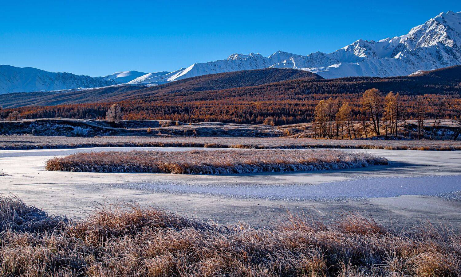 алтай. осень. горы., Евгений Дроботенко