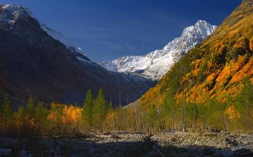 Утро в Аксауте