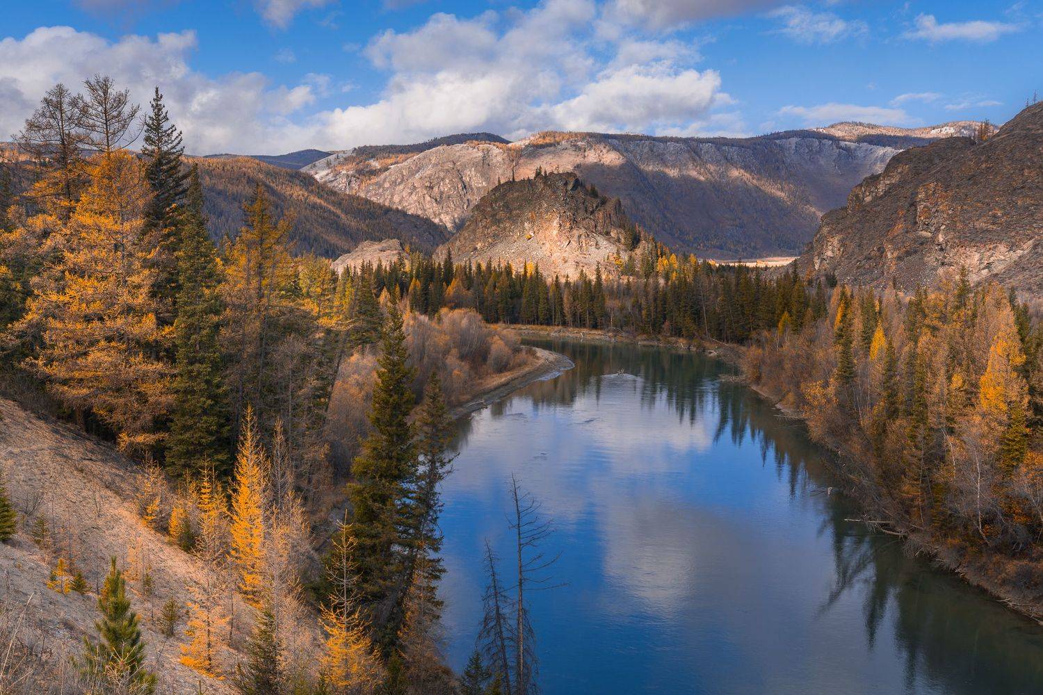 россия, горный алтай,осень, Андрей Поляков