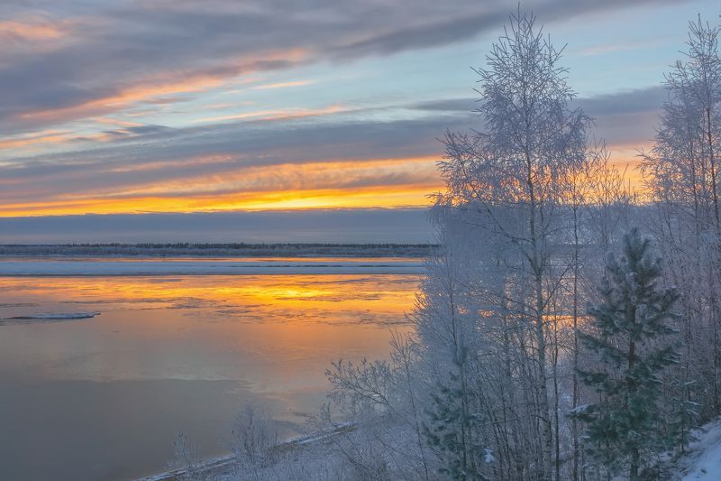 Утро на р. Печора фото превью