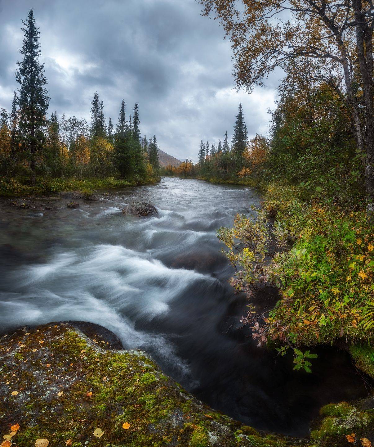 хибины, горы, осень, кунийок, Марголин Алексей
