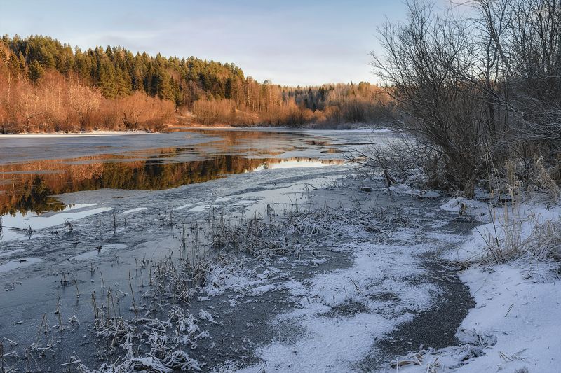 Первый снег и первый лёд фото превью