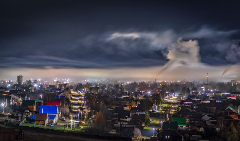 Вечерний город. фото превью