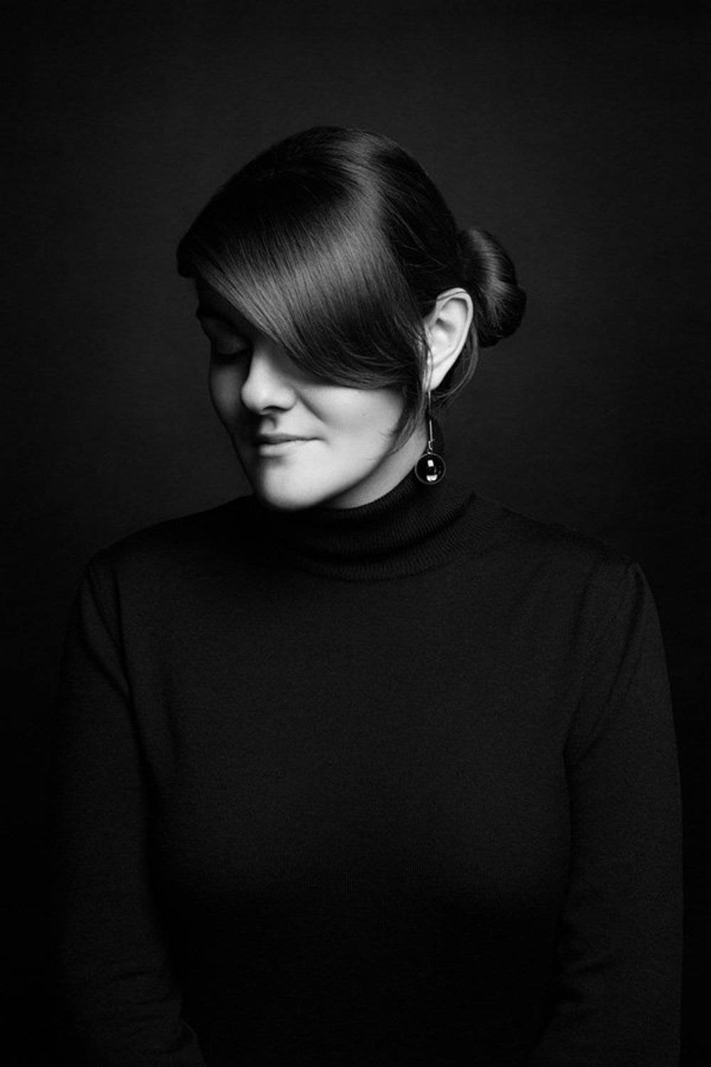 Девушка, Портрет, Студия, Ч/б, Алексей Фролов