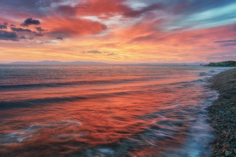 Владивосток, Море, Россиия, Японское море Японское море. Владивосток. фото превью