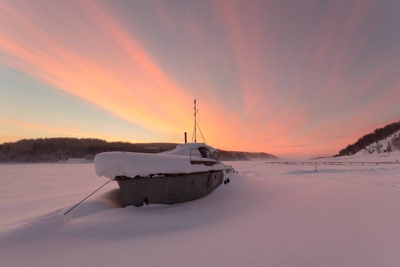 Пермский край Ледокол на прикол. фото превью