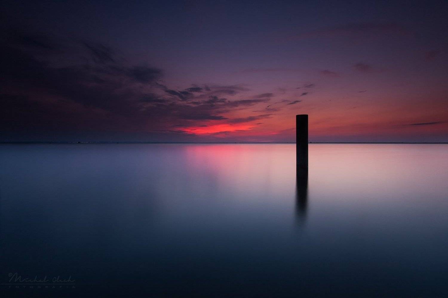 Балтийское Море, Гданьск, вечер, закат, облака, Michał Olech