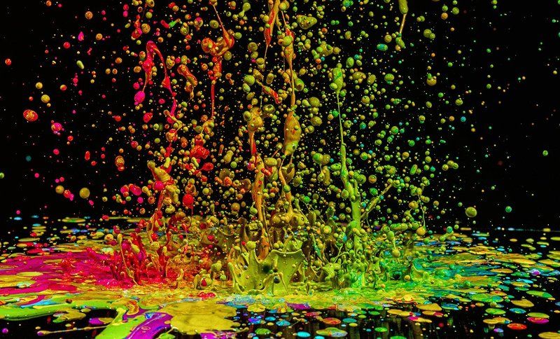 Цвет взрыва фото превью