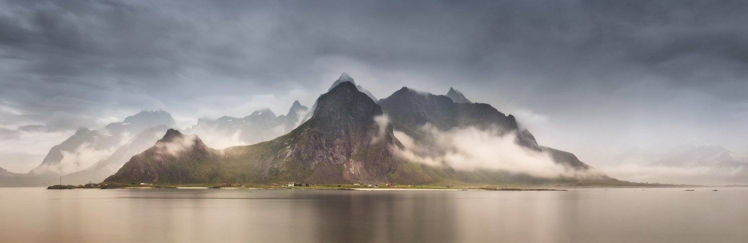 Август, Лето, Лофотены, Норвегия, Вейзе Максим