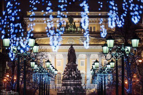 Новогодний Петербург