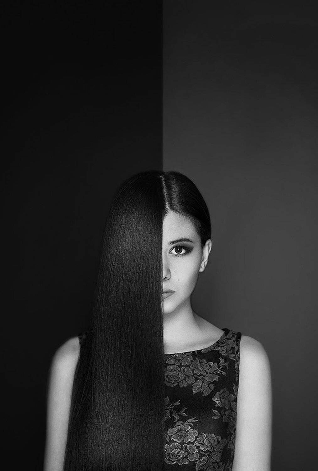 Девушка, Портрет, Чб, Саня Тупикин